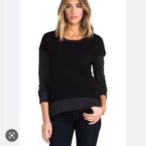 Diamond Quilted Oversized Sweatshirt